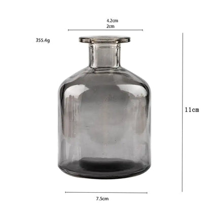 Nordische Glasvase als Dekoration
