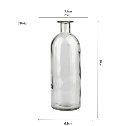 Nordische Glasvase als Dekoration
