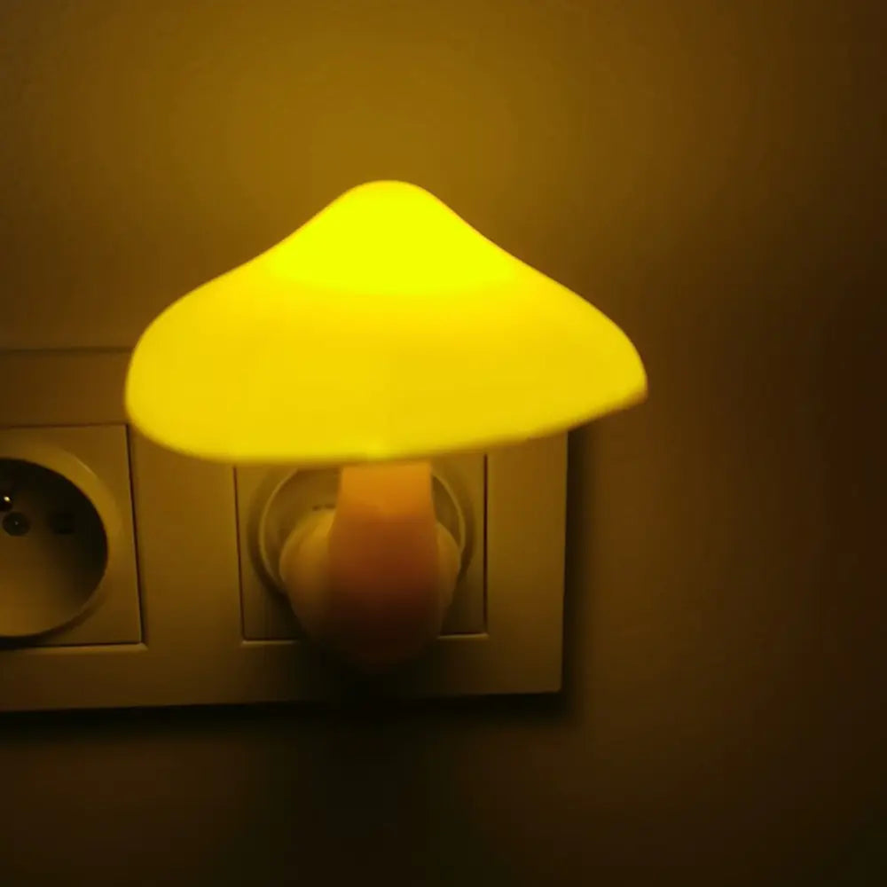 Pilzförmiges Nachtlicht mit Sensor