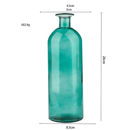 Nordische Glasvase als Dekoration