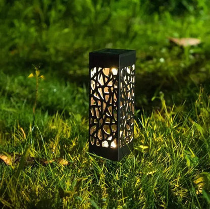 Solarbetriebene, wasserdichte Vintage-Gartenleuchte
