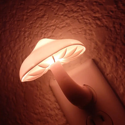 Pilzförmiges Nachtlicht mit Sensor